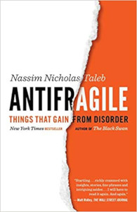 Book cover: Antifragile